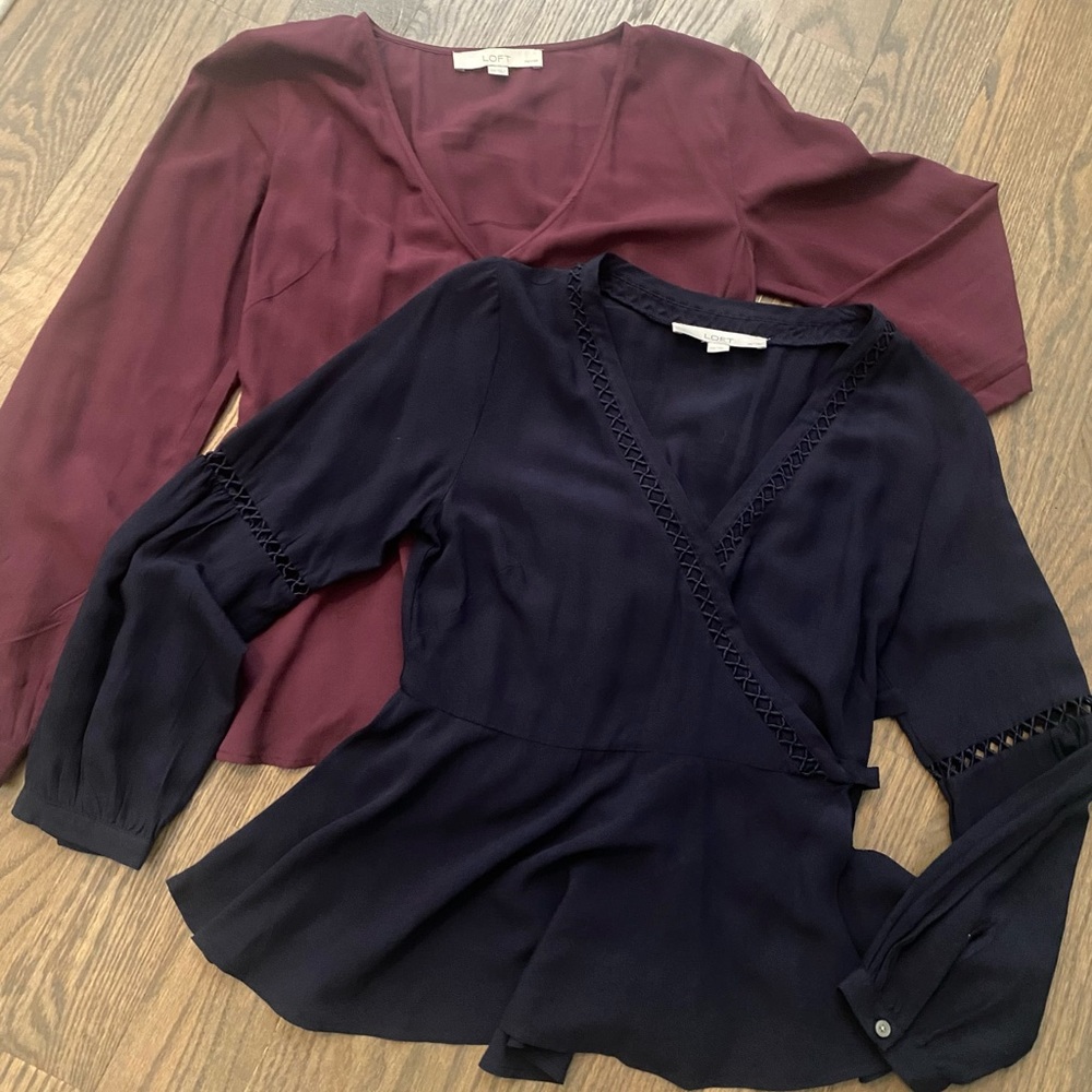Bundle of 2 Ann Taylor LOFT Tops